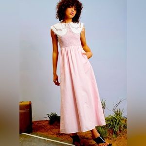 🆕 Sister Jane Ghospell Bisbee Stripe Midi Dress NWT